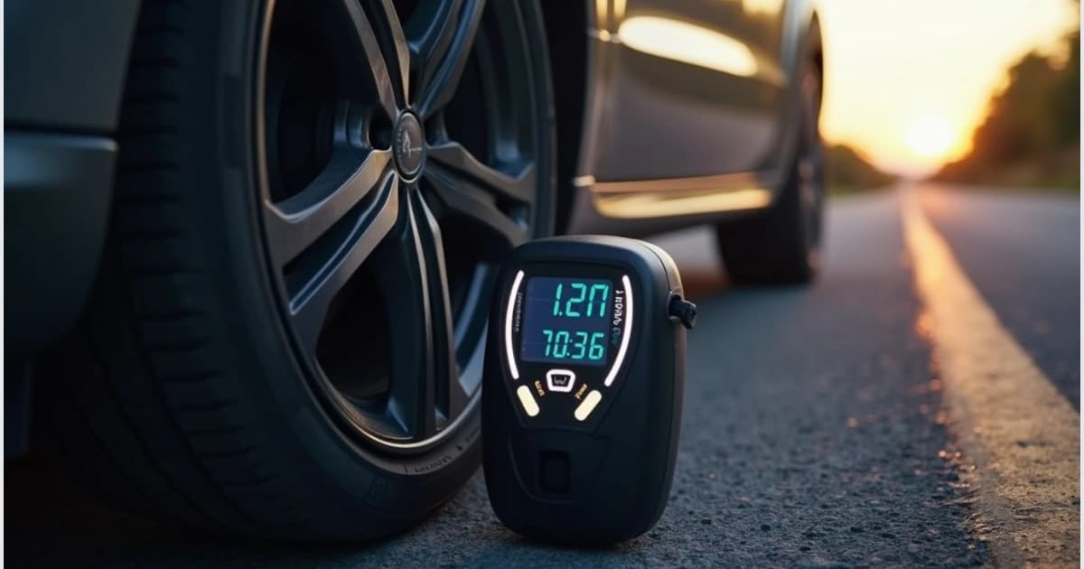 digital tire pressure gauge